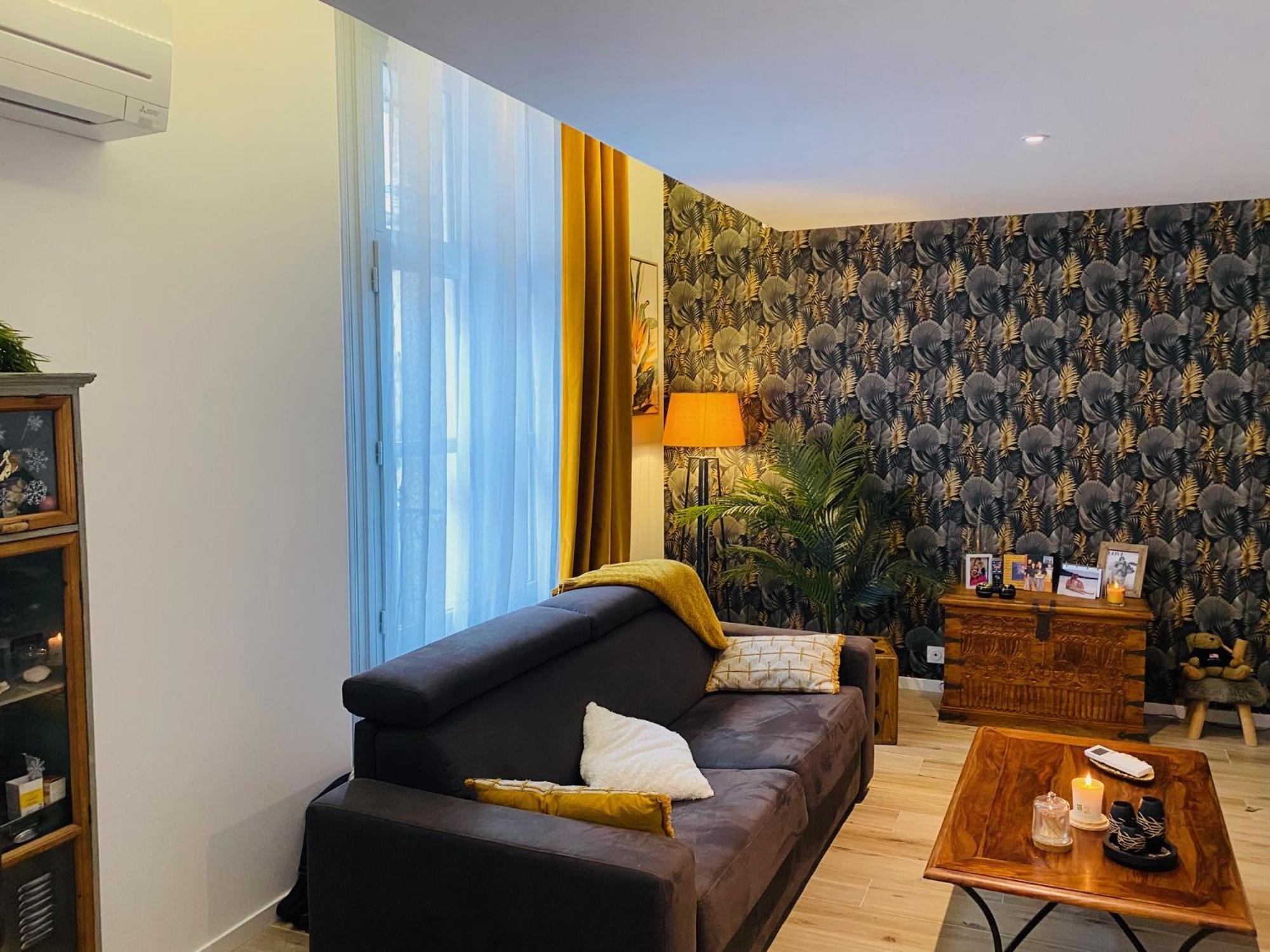 Douillet Et Coquet Appartement Climatise - Parking Prive Gratuit - Centre Montpellier Luaran gambar